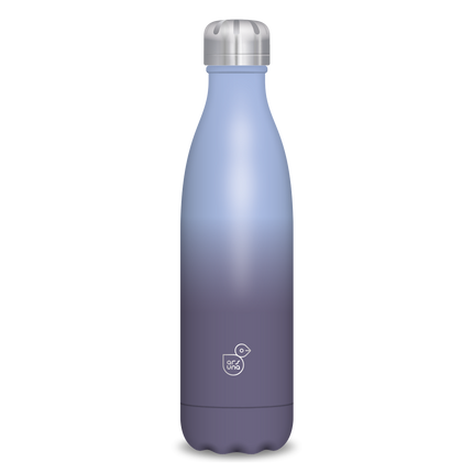 Ars Una duplafalú fémkulacs-500 ml - Purple-blue
