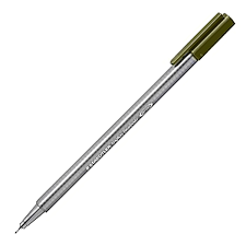 Tûfilc, 0,3 mm, STAEDTLER "Triplus 334", olivazöld